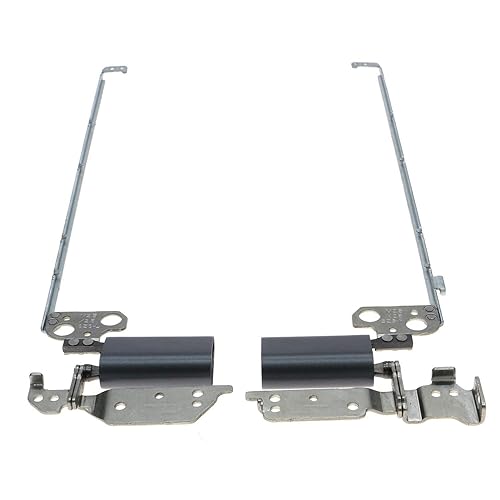 New LCD Screen Hinge L+R Set (Gray) Replacement for Dell Inspiron 11 2-in-1 3168 3179 P25T