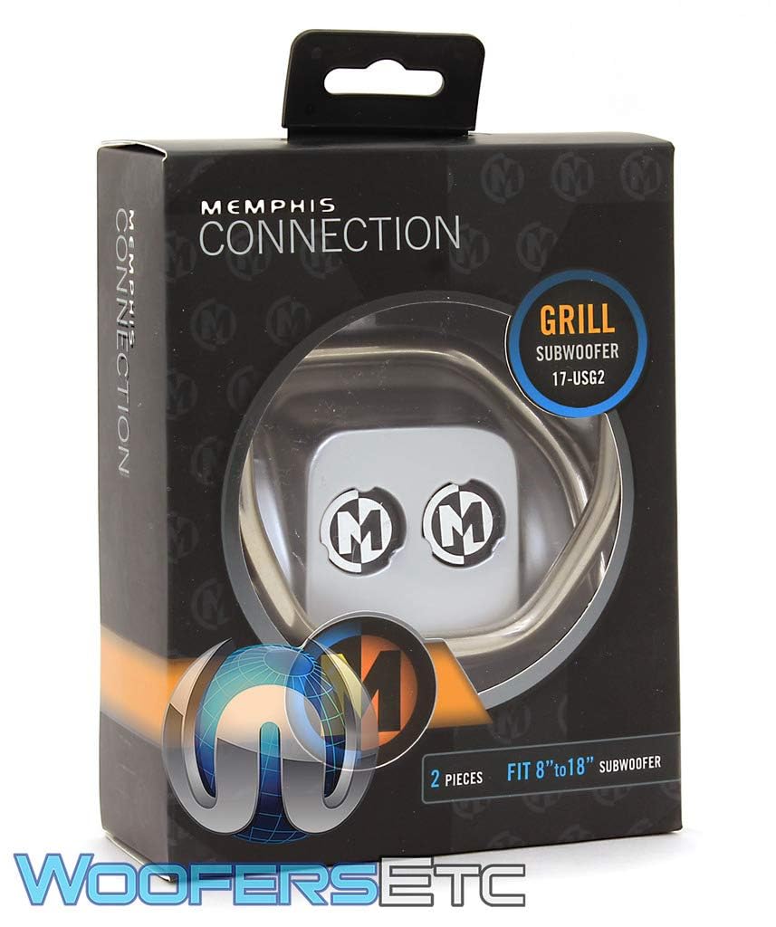 Universal Subwoofer Speaker Grills for 8" 10" 12" & 15" Subs(Pair)