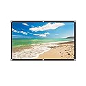60" Projector Screen, 60inch Small 16:9 HD Foldable Anti-Crease Video Projection Screen, Portable 4:3 Outdoor Indoor Home Theater Projector Curtain