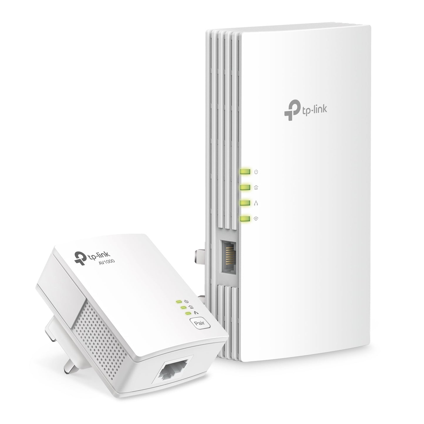 TP-Link AV1000 Powerline Ethernet Adapter+AX1500 Wi-Fi 6 WiFi Extender KIT