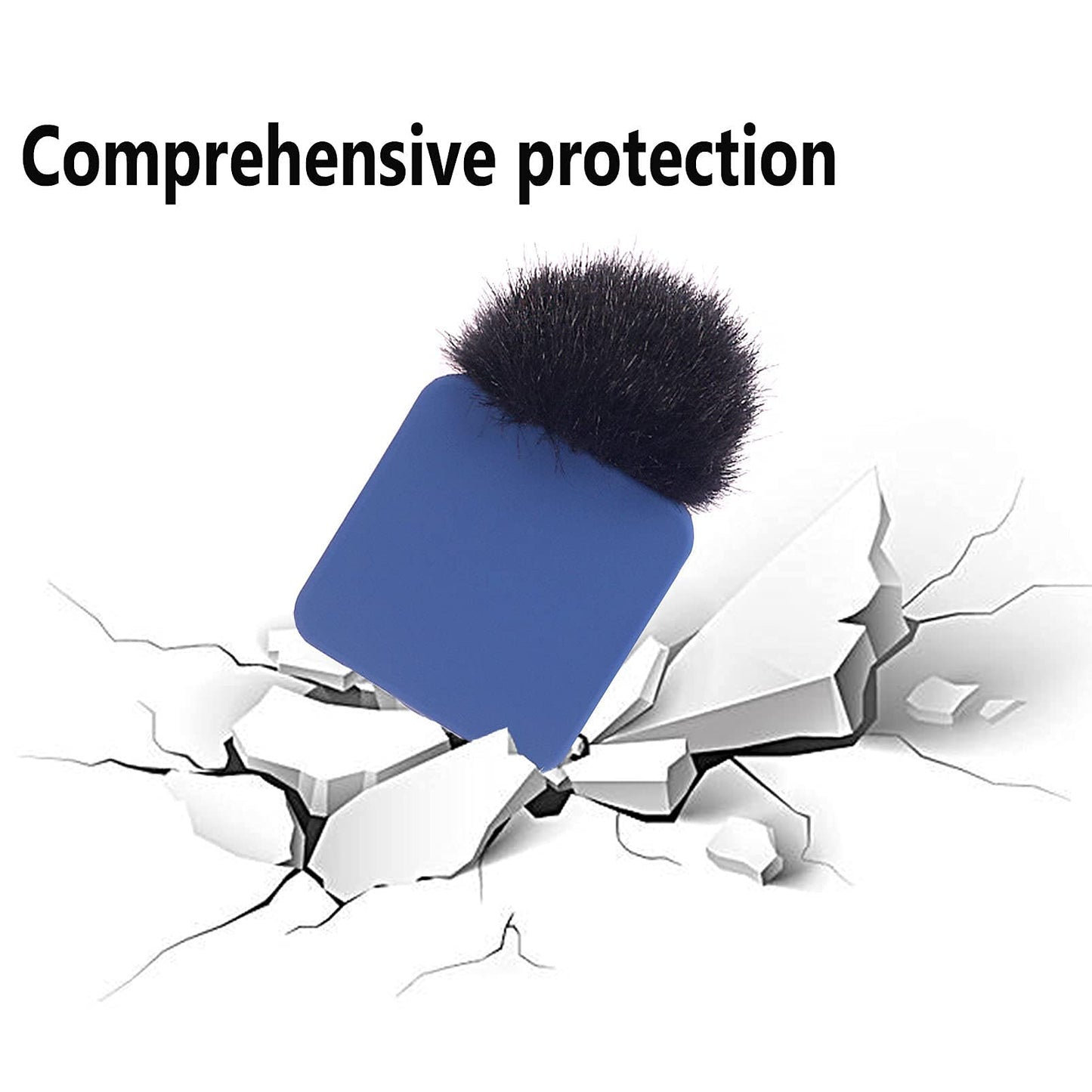 Silicone Case for Wireless Go II/Wireless GO 2 Wireless Microphone System, Compatible with Wireless Go I & Wireless Go II (Black)