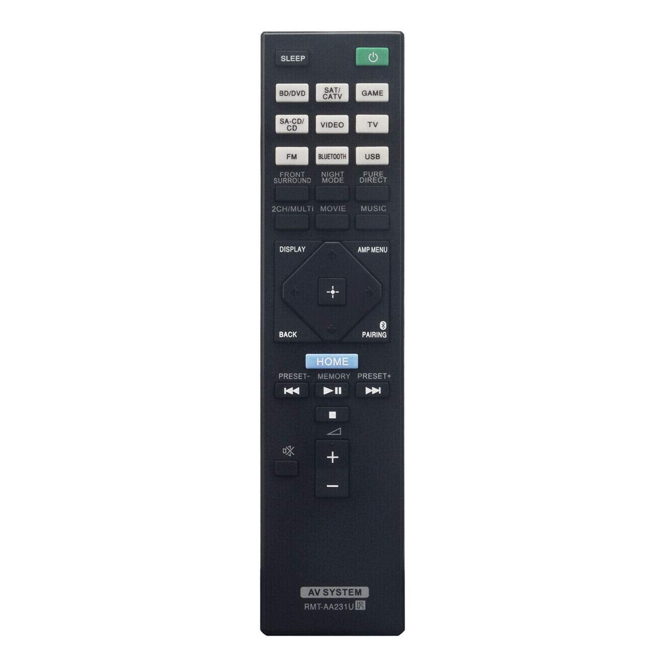 RMT-AA231U Remote Control for Sony Home Theater AV Receiver STR-DH770