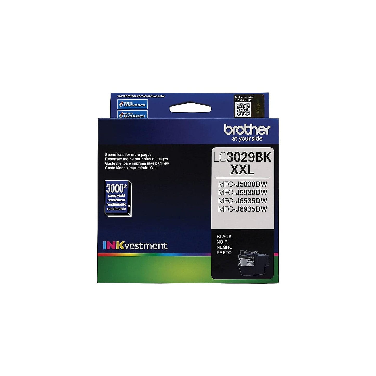 Brother LC3029BK LC3029BK INKvestment Super High-Yield Ink, Black