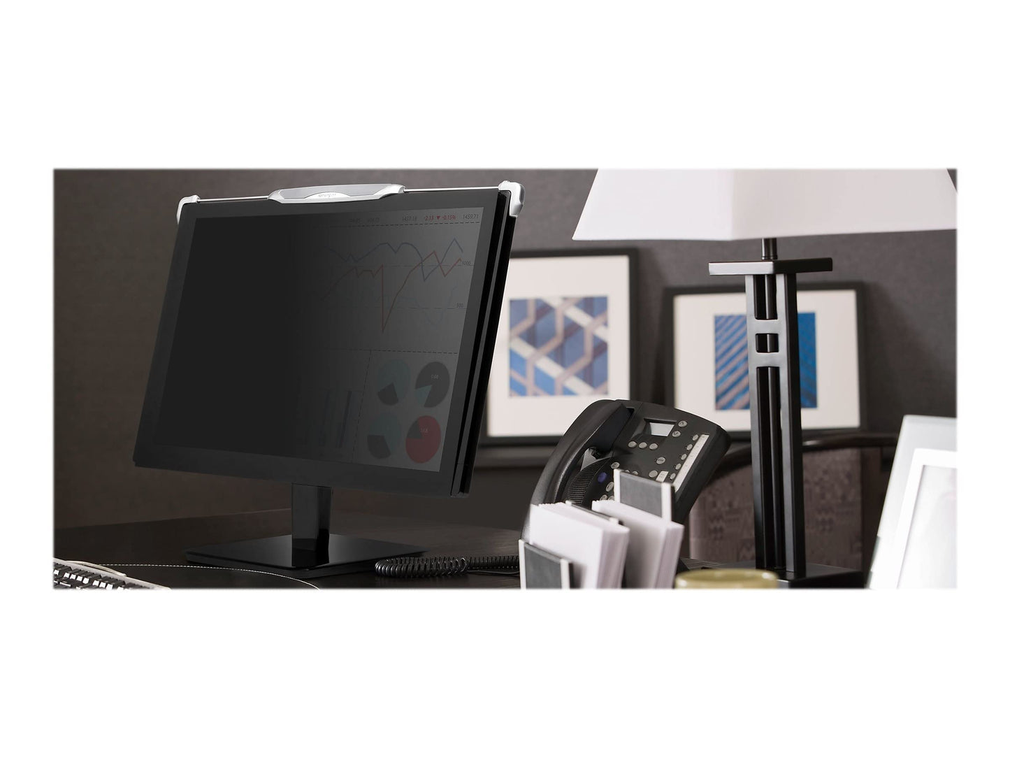Kensington FS190 Snap2 Privacy Screen for 19-Inch Widescreen 16:10 Monitors (K55778WW)