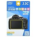 JJC LCP-D5300 Guard Film Digital Camera LCD Screen Protector for Nikon D5300