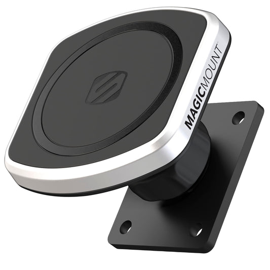 Scosche MagicMount Pro2 Magnetic Car Cell Phone Holder with AMPS Mounting Plate for Scosche/ProClip Vehicle Specific Mount Bases, Phone Stand