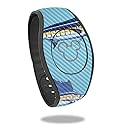 MightySkins Carbon Fiber Skin for Disney MagicBand 2 - Billfish Stripes | Protective, Durable Textured Carbon Fiber Finish | Easy to Apply, Remove…