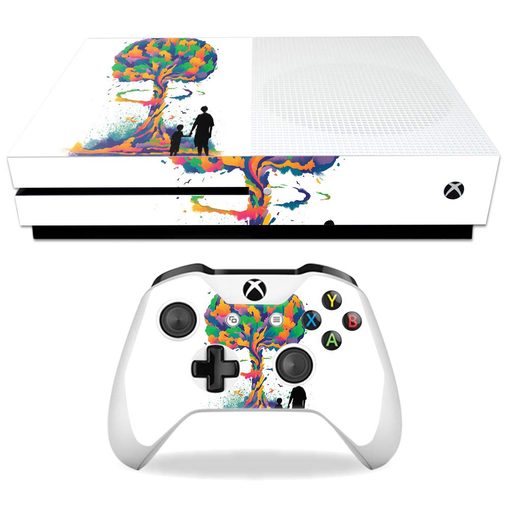 MightySkins Skin Compatible with Microsoft Xbox One S - Sabotage | Protective, Durable, and Unique Vinyl Decal wrap Cover | Easy to Apply, Remove,
