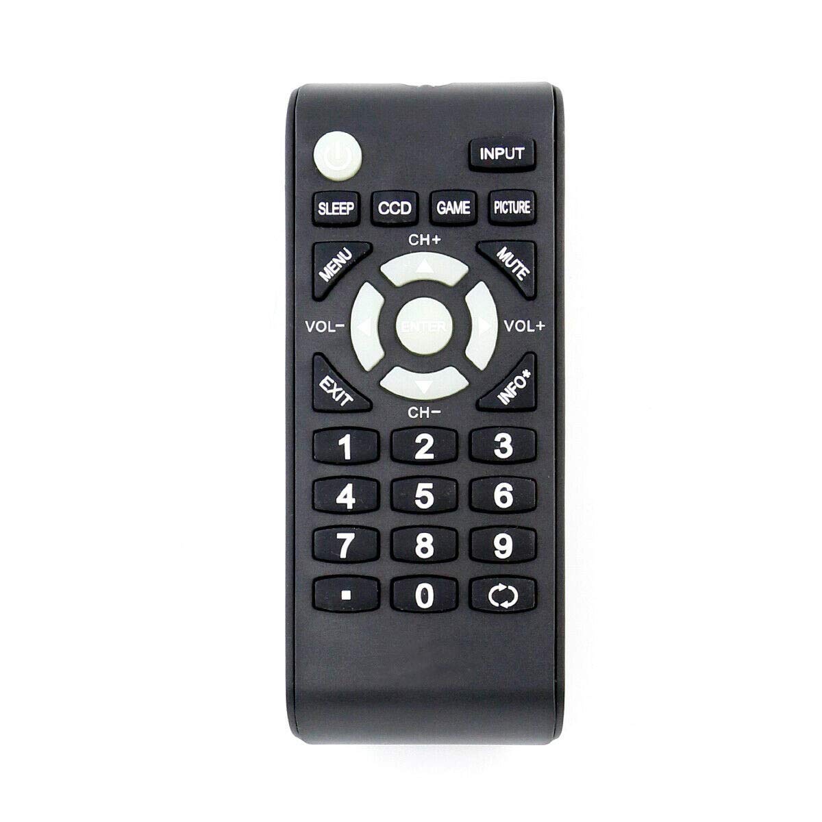 New Remote Control Replace for Insignia TV NS-50D510MX17 NS-50D510NA17 NS-55D510NA17 NS55D510NA17