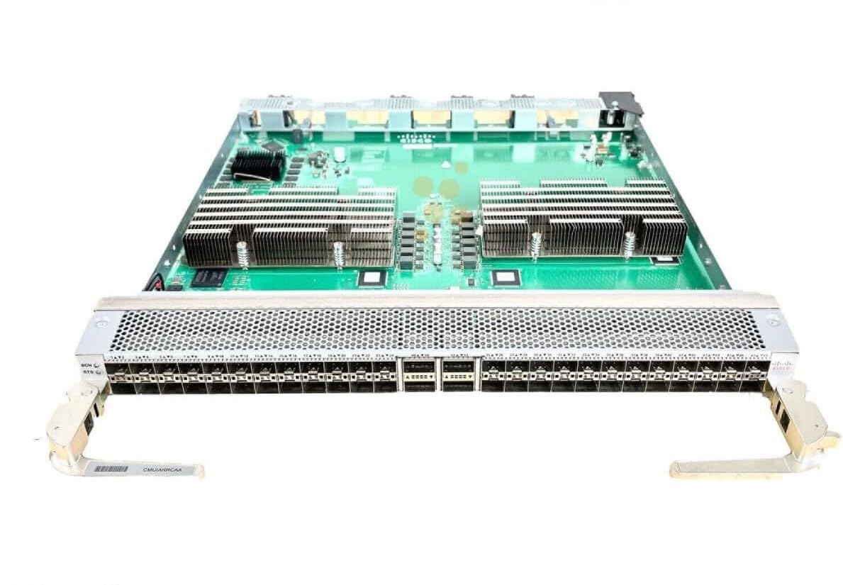 Generic N9K-X97160YC-EX Nexus Line Card 48x 1/10/25G SFP+ 4x100G Switch Module (Renewed)