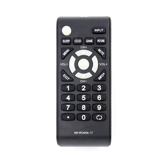 NS-RC4NA-17 Replace Remote fit for Insignia TV NS-24D510MX17 NS-55D510NA17 NS-55D510MX17 NS-24D510NA17 NS-32D310MX17 NS-32D310NA17 NS-39D310NA17
