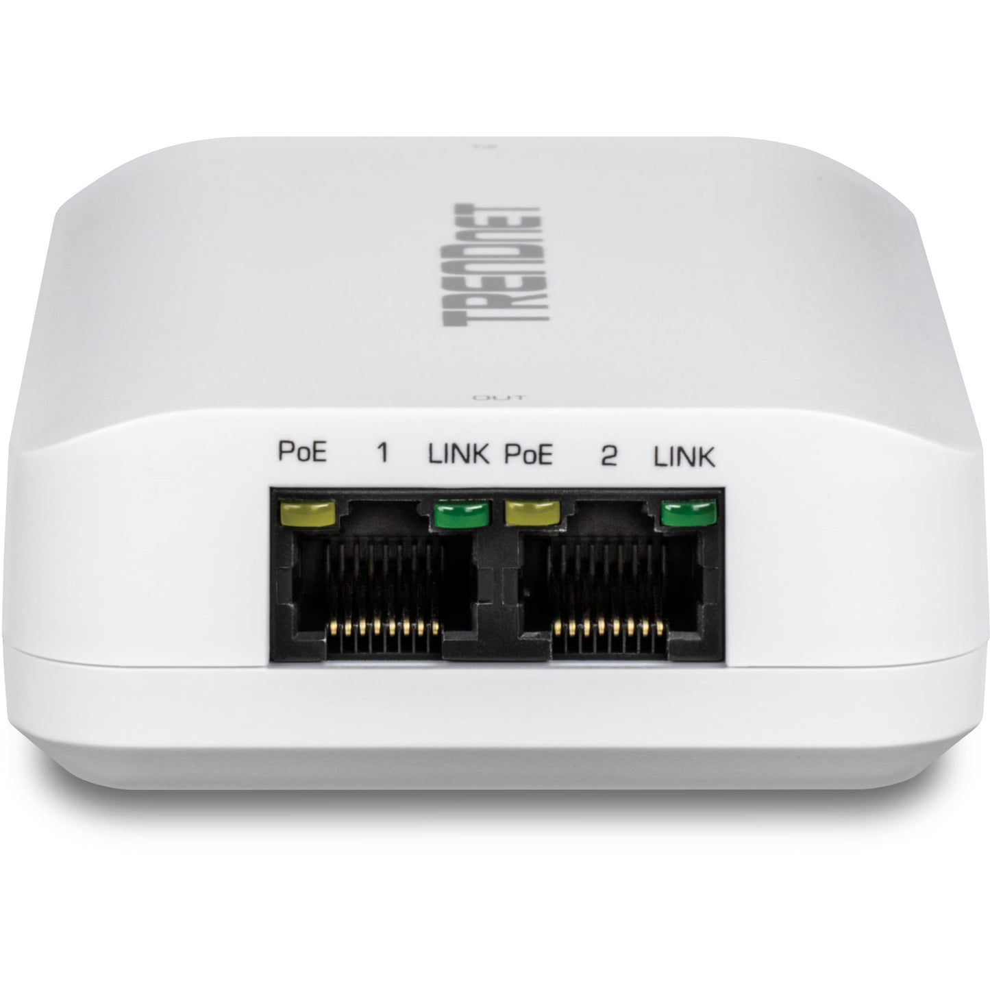 TRENDnet 2-Port Gigabit PoE++ Extender, TPE-BE200, NDAA & TAA Compliant, Extends up to 200m (656 ft), Daisy Chain 4 Units for up to 500m (1640 ft)