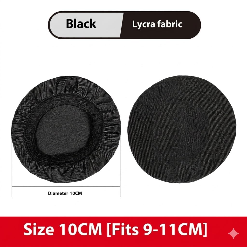 HAOQUOOU 2 Pairs Headphone Earpad Covers?Replacement Earpads Cushions? Headphone Sweat Covers Washable and Stretchable Ear Pads Protectors for Gym