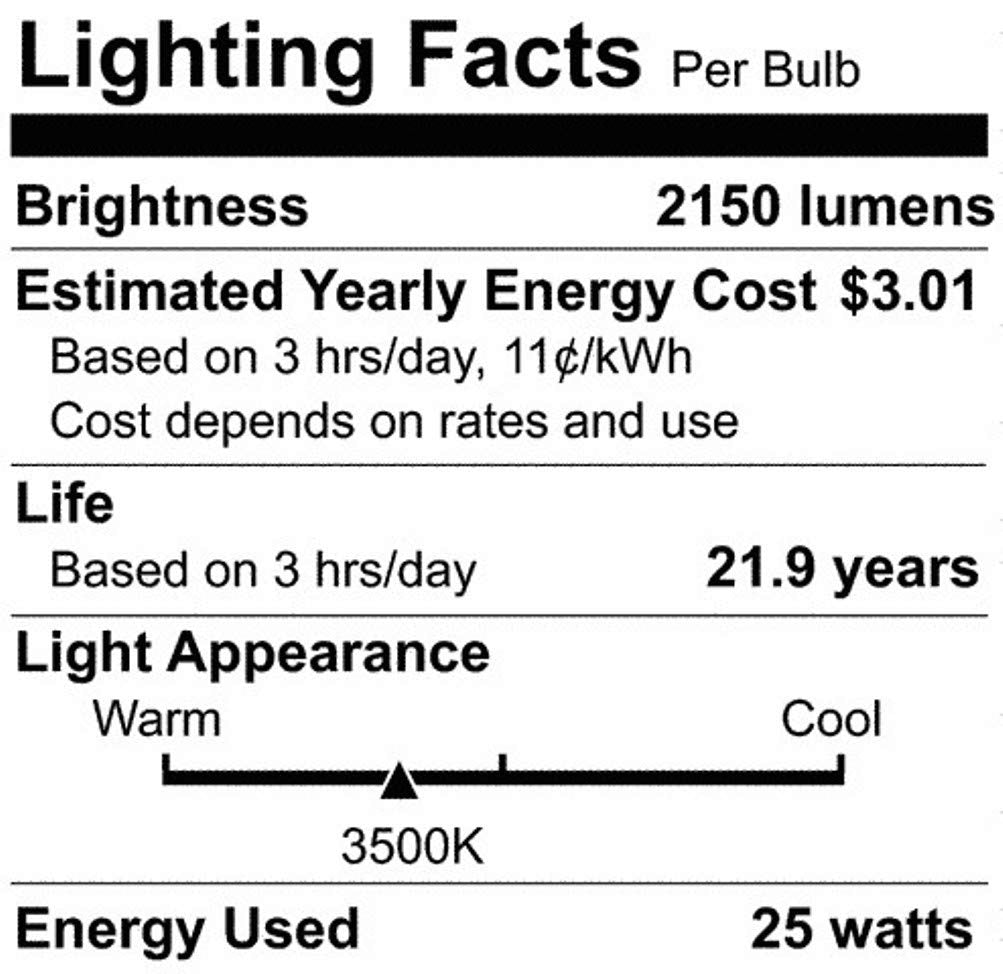 LEDVANCE Fluorescent 36" 25W T8 Lamp, 3500K Bright White, 1 Pack
