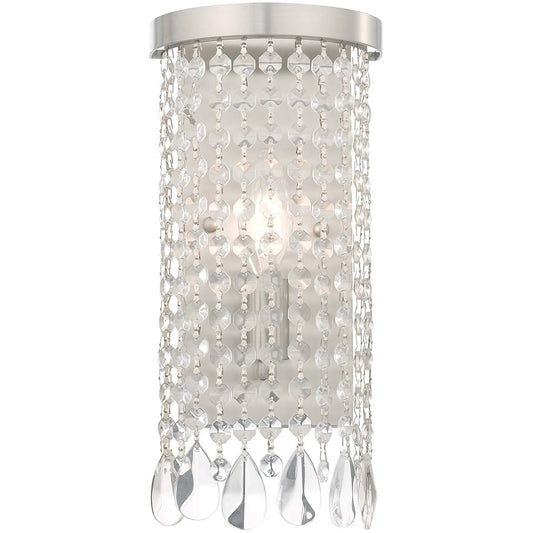Livex Lighting 1 Lt Brushed Nickel ADA Wall Sconce