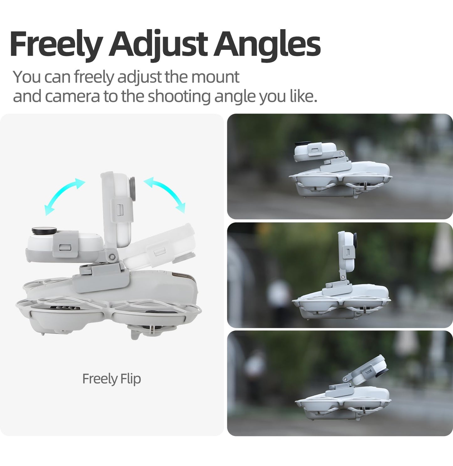 BTG Adapter Mount Base Compatible with insta360 Go 3/Go 3S for DJI NEO Accessories Parts