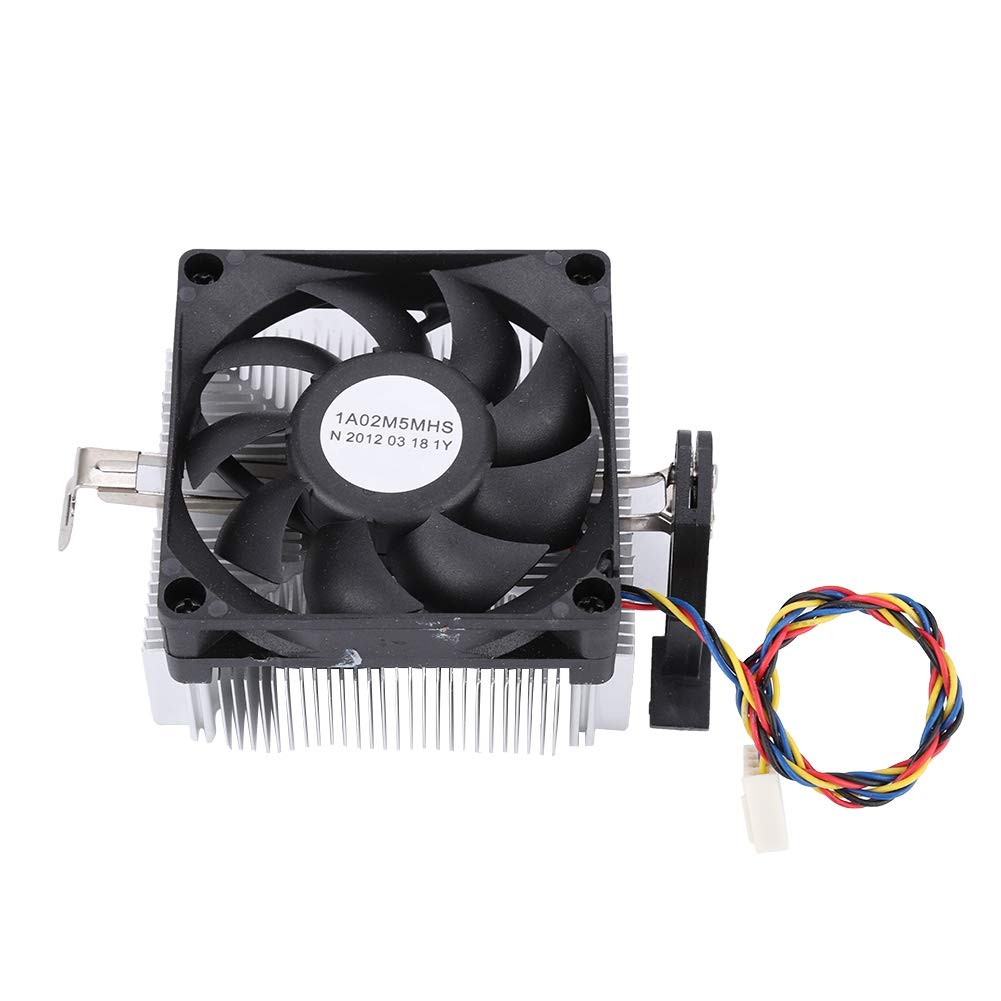 12V CPU Cooling Fan, Extruded Aluminum Heatsink CPU Cooler Hydraulic Bearing 2200RPM High Speed 7015 Silent Fan for