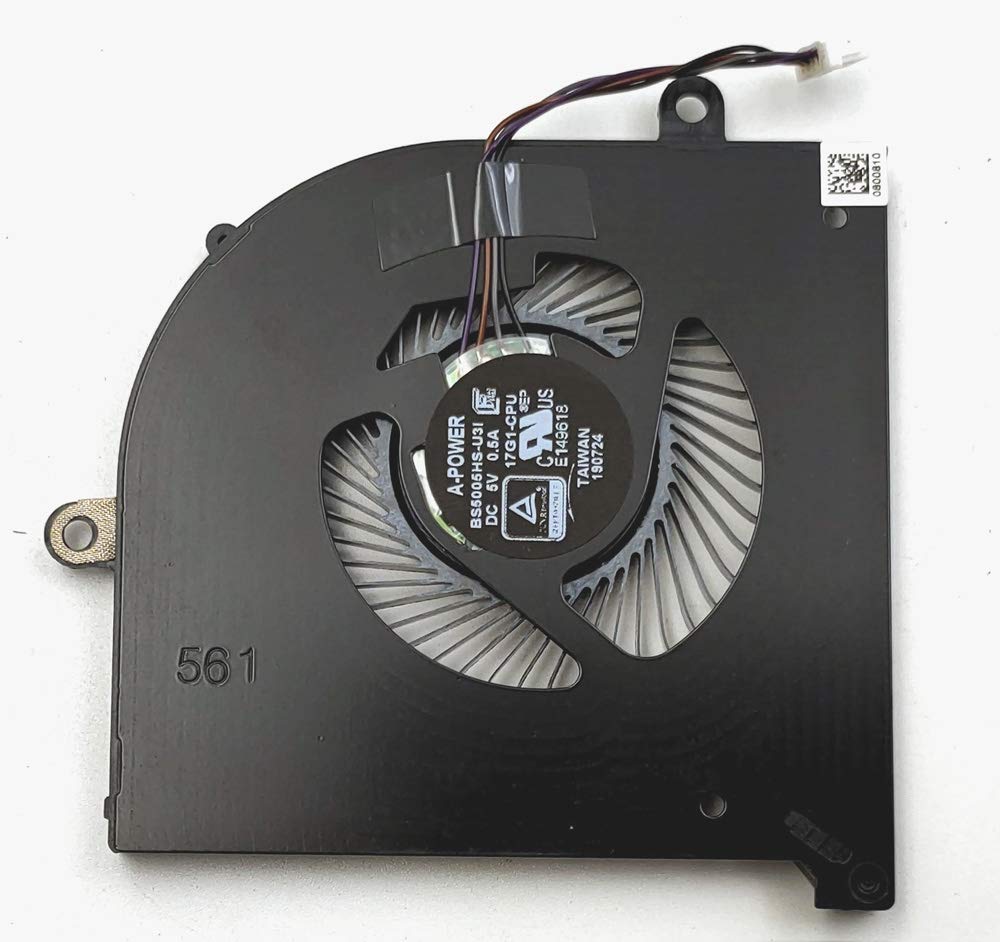 LPH Replacement CPU Fan for MSI GS75 GS75-Stealth GS75-Stealth-093 GS75-Stealth-243 GS75-Stealth-413 P75 P75-Creator P75-Creator-469 P75-Creator-894