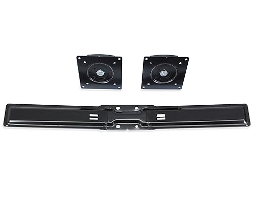 Ergotron - WorkFit Conversion Kit, Single HD to Dual - Add-on for WorkFit-A HD Standing Desk Converter or WorkFit-C HD Mobile Standing Desk