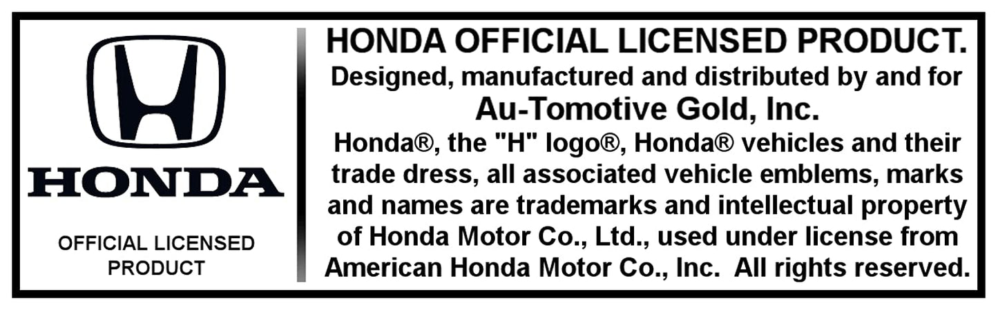 AU-TOMOTIVE GOLD, INC. Officially Licensed Navy Anodized Aluminum Valet Key Fob for Honda Fit