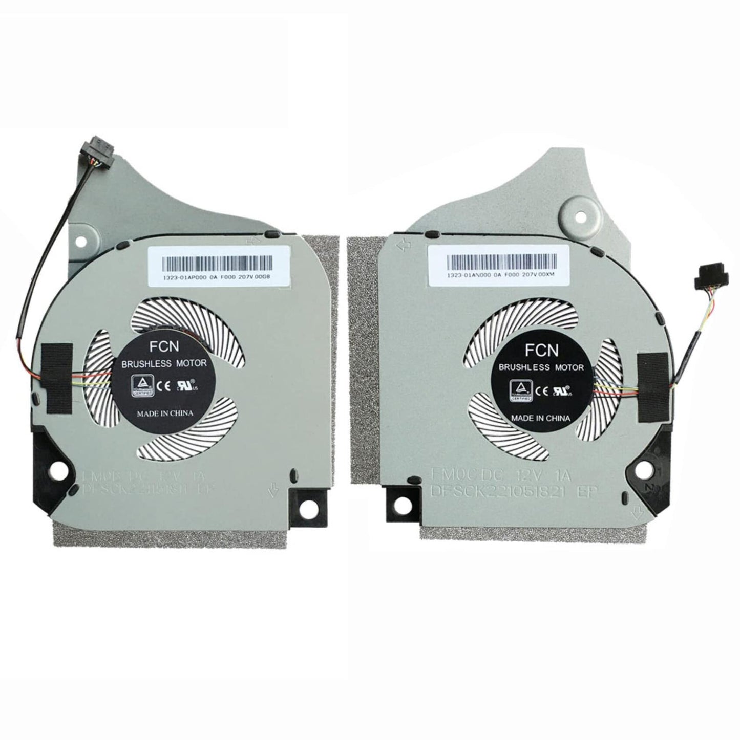 Fleshy Leaf CPU+GPU Cooling Fan Replacement for Dell G5-5590 G7-7590 G7-7790 G5 5590 G7 7590 7790 P82F 12V Series 006KT2 0C04TH DFSCK221151811 FM0B