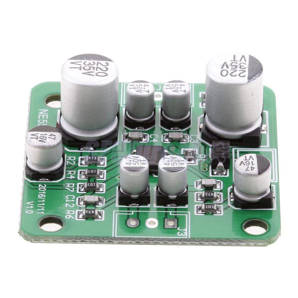 Ximimark 1Pcs NE5532 PCB Sound Magnifier Board Preamplifier Audio Amplifier Module 4558 LM833 LT1057 AD827 OPA2604
