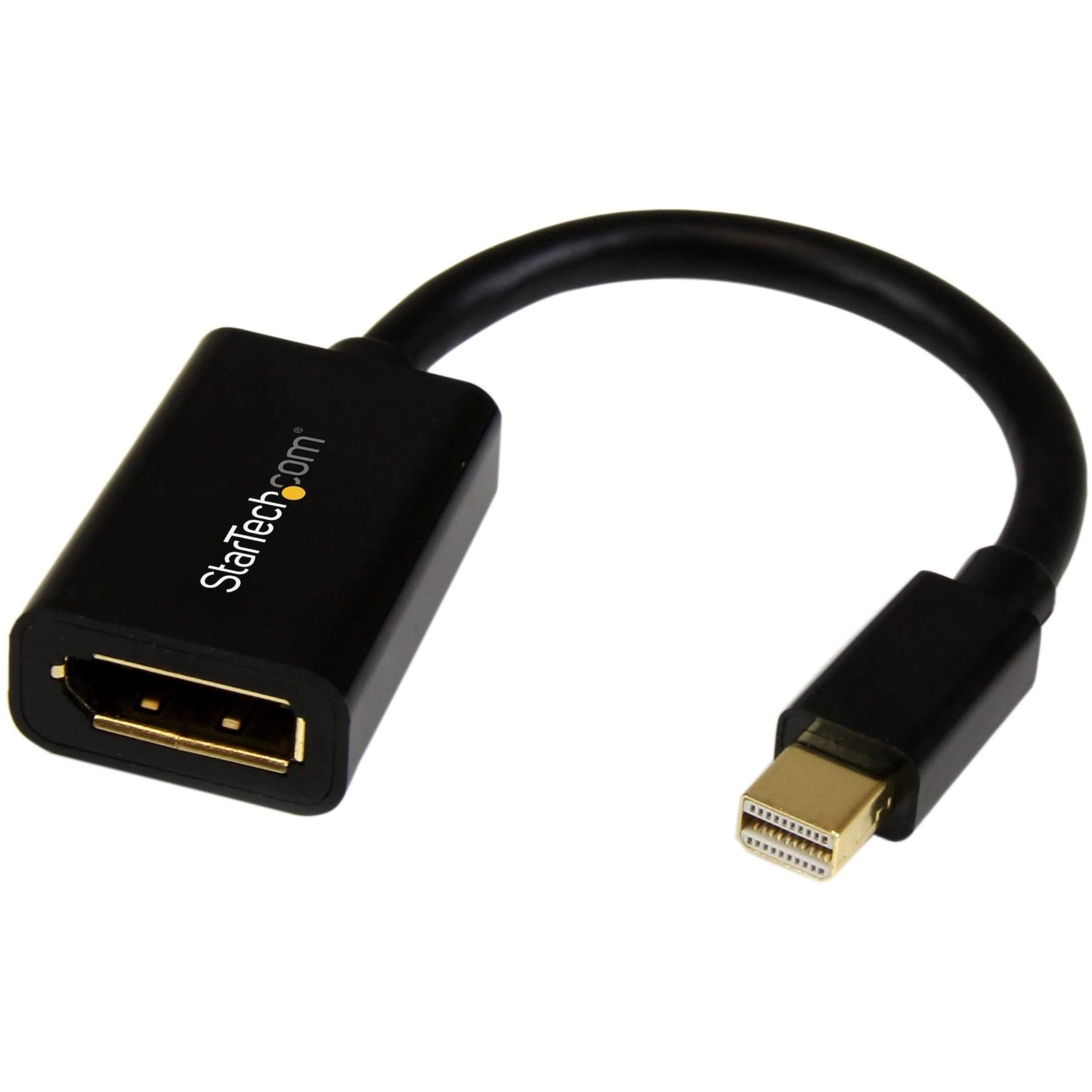 StarTech.com Mini DisplayPort to DisplayPort Adapter - 4K x 2K UHD Video - Mini DP to DP Converter - Mini DisplayPort to DisplayPort 1.2 Adapter - mDP