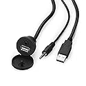 RetroSound USB-PORT USB/Auxiliary Extension Cable