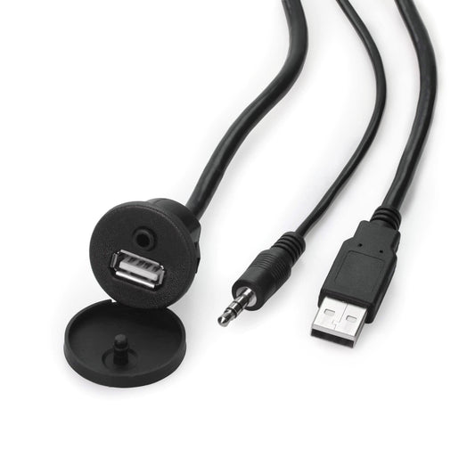 RetroSound USB-PORT USB/Auxiliary Extension Cable