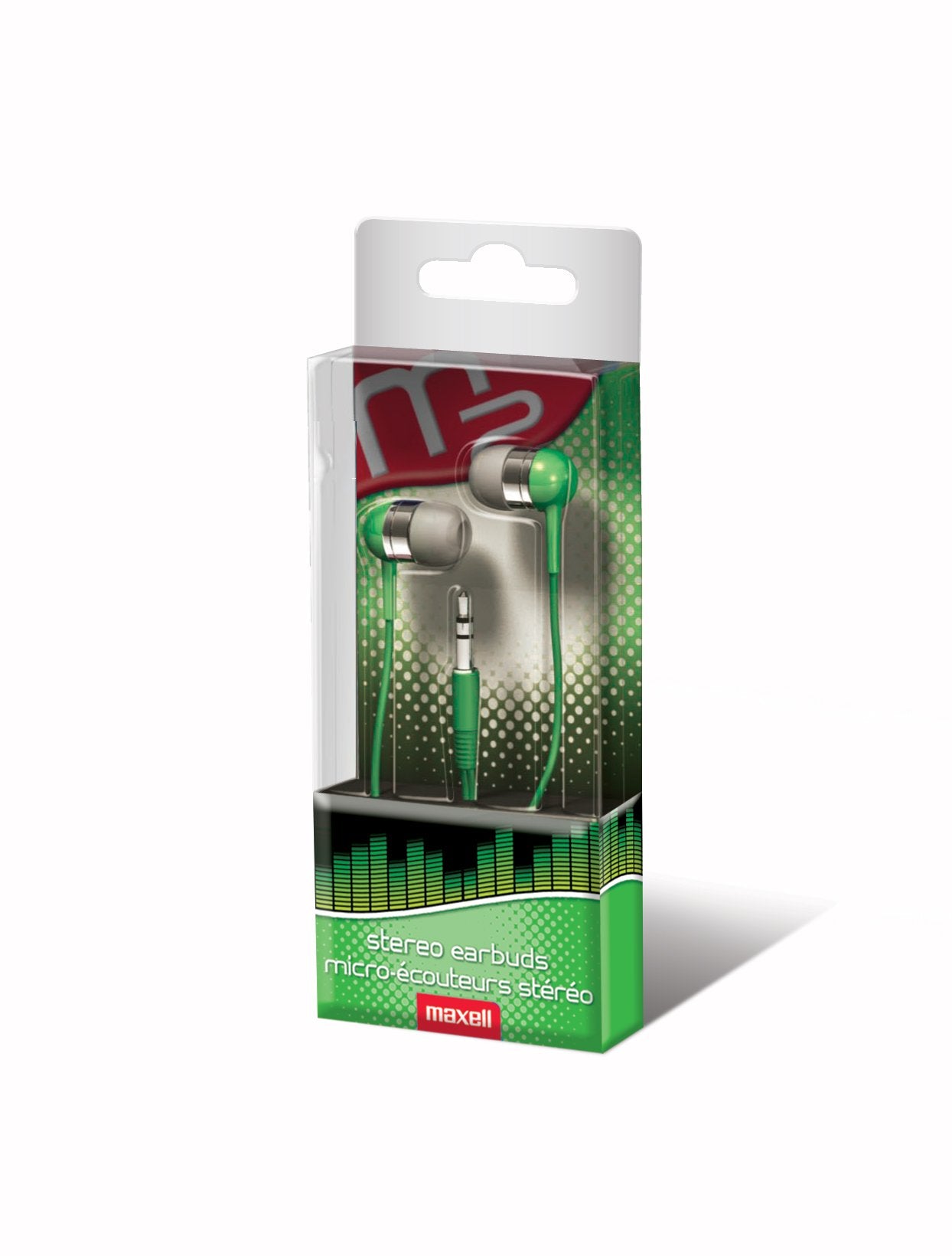 Maxell 190285 SEB In-Ear Bud, Green