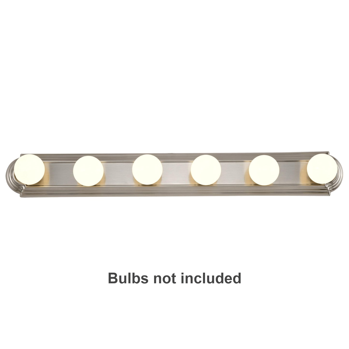 Nuvo 60/302 36-Inch Six Light Vanity Strip, Brushed Nickel