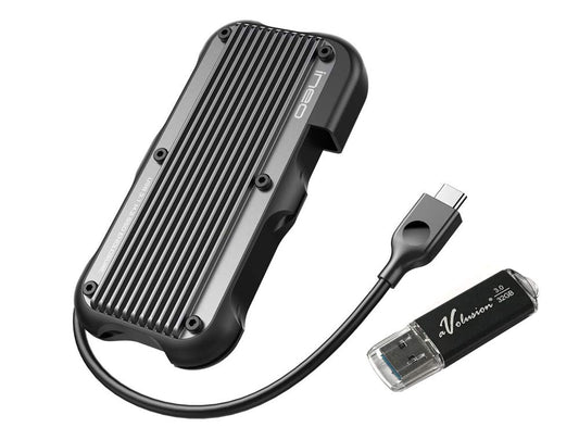 Avolusion ineo (C2594-480G+32) Rugged Mini 480GB (512GB) USB 3.1 Portable External SSD + Free 32GB USB Flash Drive [Ultra Speed R/W up to 950MB/s]