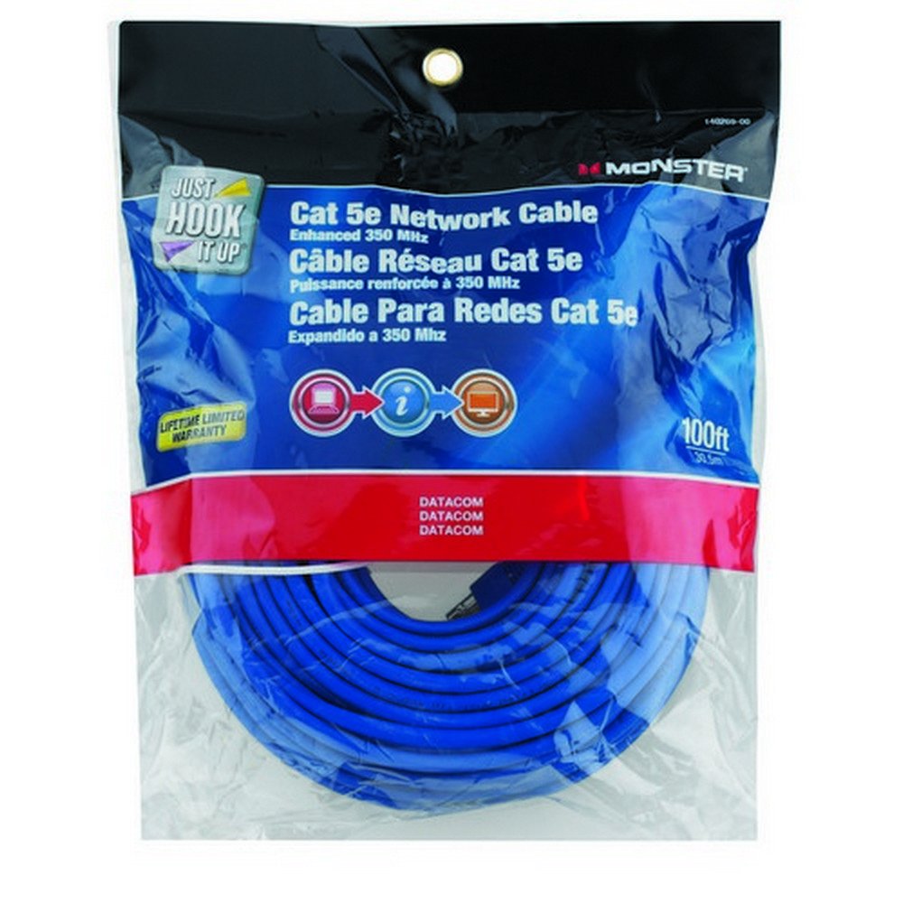 Monster Networking Cable Ethernet 100 Ft.