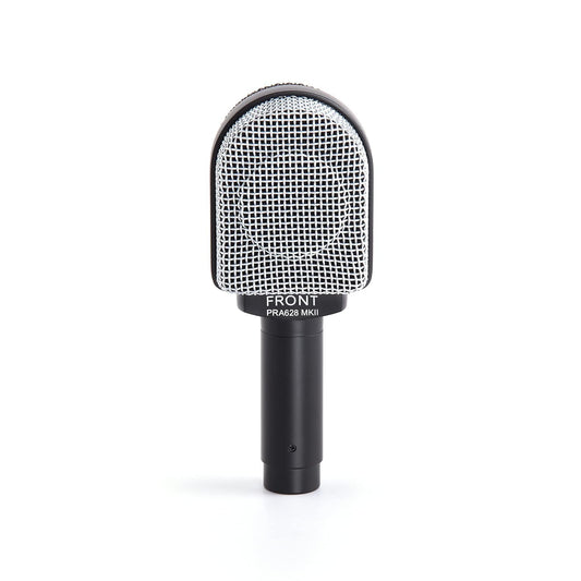 Superlux PRA628MKII Professional Dynamic Instrument Microphone, Wired Super-Cardioid Mic for Guitar/Bass Amps & Live Sound. Recording for Studio and