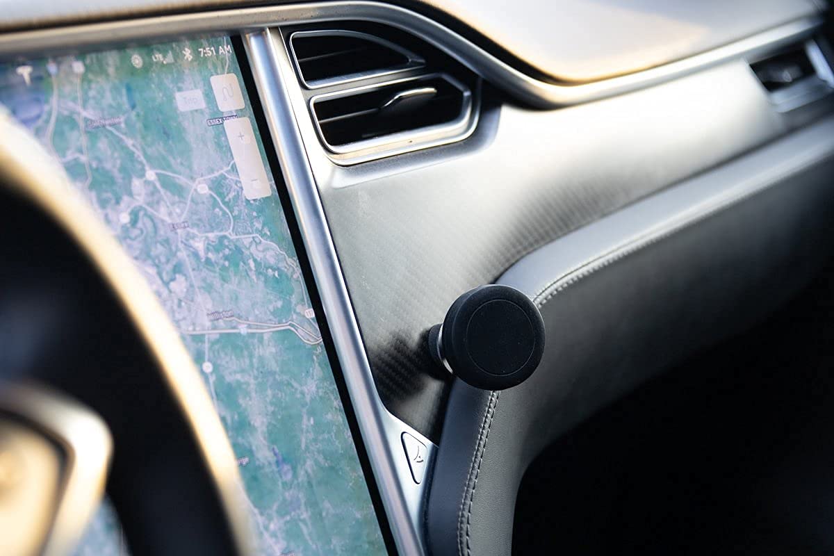 Course Motorsports DirectFit Magnetic Phone Mount and Car Phone Holder for Tesla Model S (2012-2020) & X (2012+) - Magnetic Head