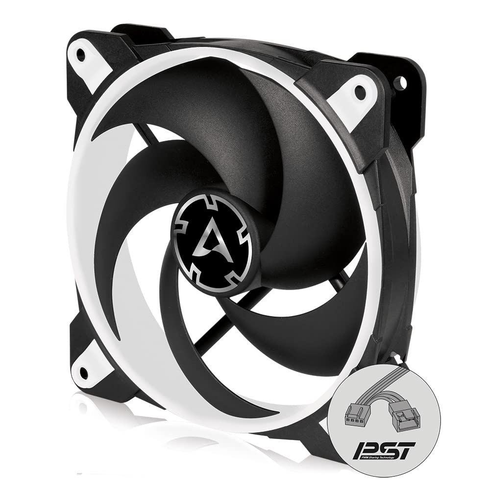 ARCTIC BioniX P120 - PC Fan, 120mm Gaming Case Fan with PWM Sharing Technology (PST), Pressure-optimised, Quiet Motor, Computer, Fan Speed: 200-2100