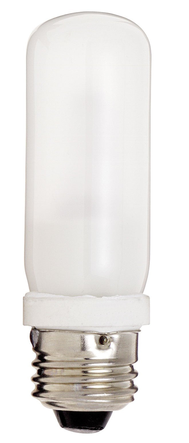 Satco S3477 1/Card 120V 100-Watt T10 Medium Base Light Bulb, Frosted