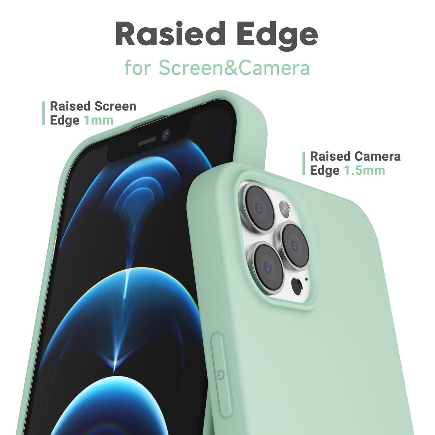 LoeoeL for iPhone 12/12 Pro Case Silicone Mag Safe, Compatible with Magsafe Ultra Slim Thin Magnetic Phone Case for Women Girls, Soft Rubber Gel Matte