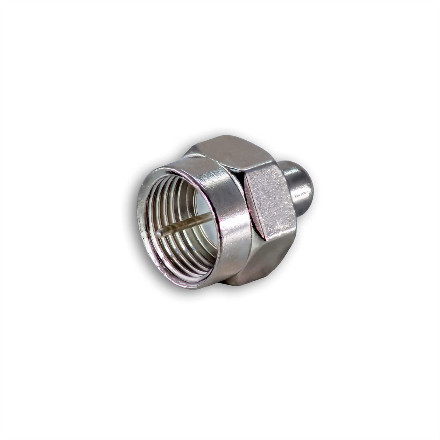 SatelliteSale Universal F-Type 75 Ohm Coaxial Terminator 5-2050 Mhz (Pack of 25)
