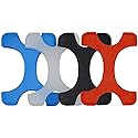 T-SIDAKE 4 Pieces of 2.5 Inch Silicone Hard Drive Protective Case, Shock Proof and Drop Proof Elasticity to Protect Your Device Safety, Suitable