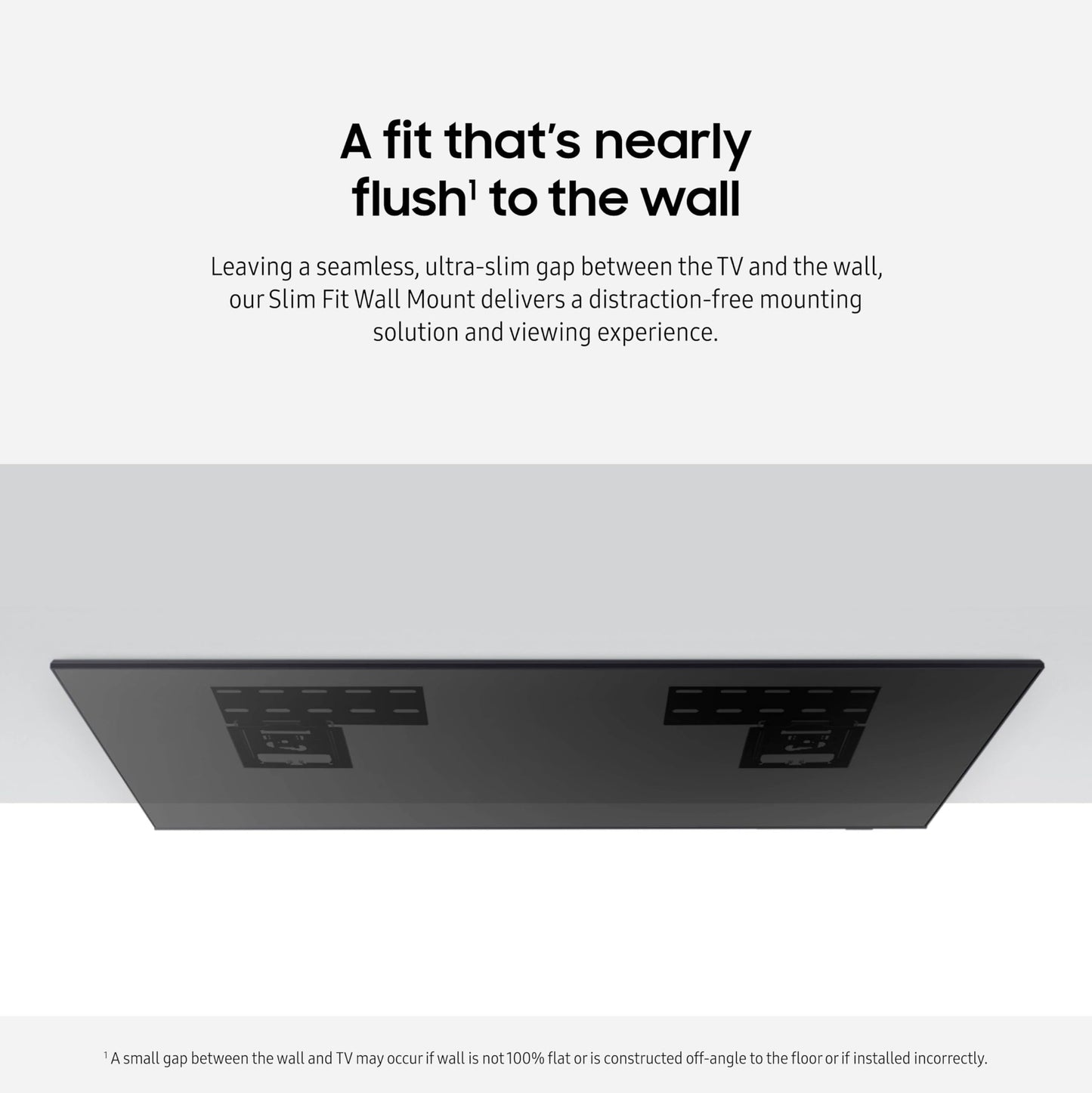 Samsung Slim Fit TV Wall Mount, Compatible w/ 98”- 100” Samsung TVs, Easy Installation, Blends with Any Interior, Minimalist Look, WMN-D90EB/ZA, 2025