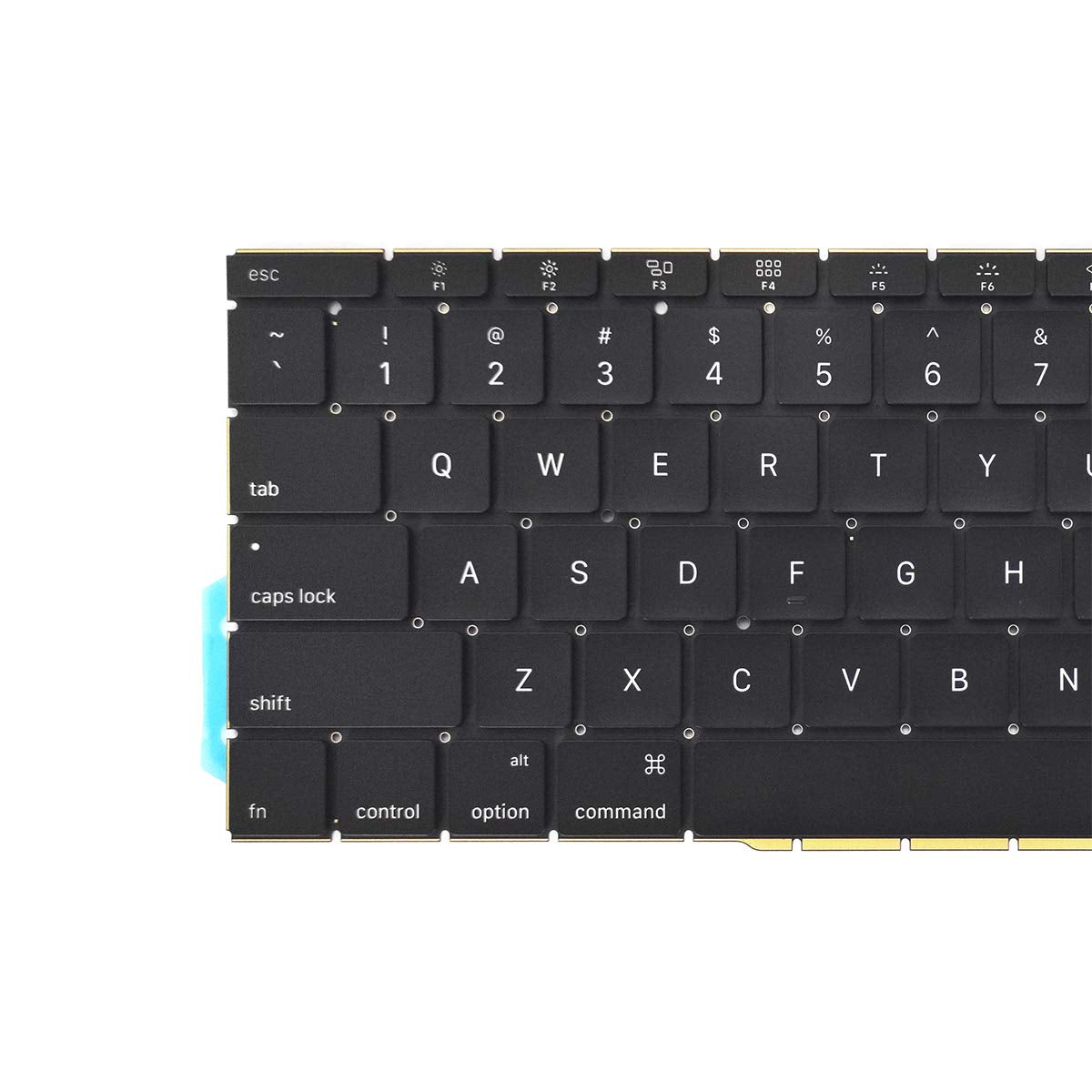 ICTION New Replacement US Layout Keyboard for MacBook Pro 13" inch A1708 Keyboard Late 2016 mid 2017 Year