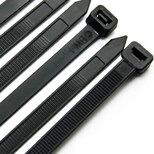Cable Zip Ties Heavy Duty 12 Inch, Ultra Strong Plastic Wire Ties with 120 Pounds Tensile Strength, 100 Pieces, Nylon Tie Wraps with 0.3 Inch Width