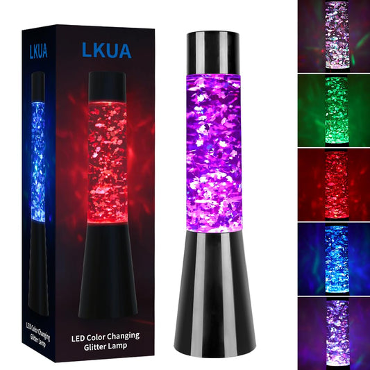 LKUA Liquid Motion Lamp, Star Unicorn LED Sports Light for Adults and Kids Entertainment, Home, Office, Bedroom Decor, Perfect Holiday Gift.