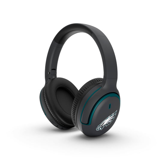 SOAR NFL Active Noise Cancelling Over The Ear Headphones, Philadelphia Eagles