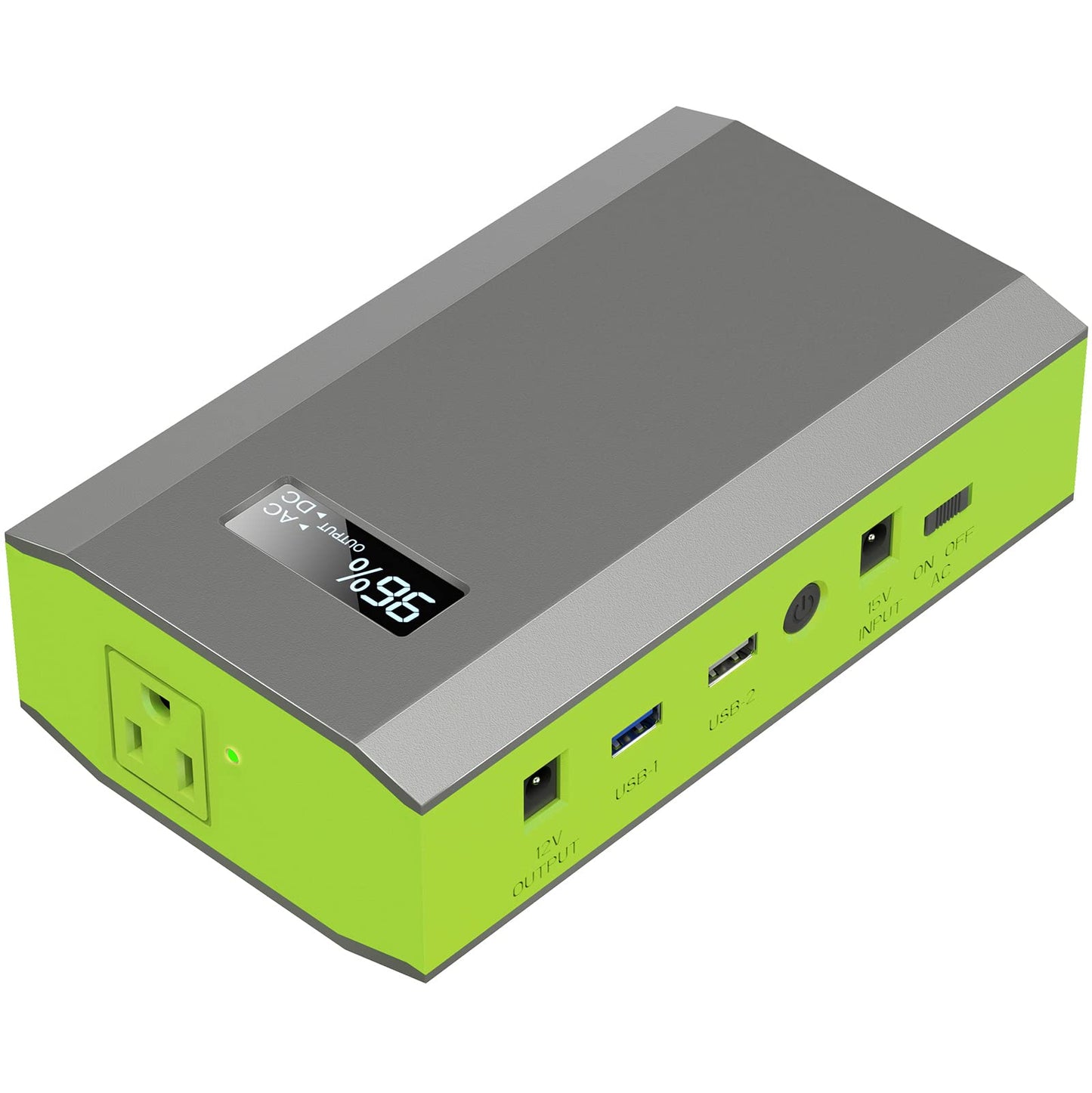 Portable Power Bank with AC Outlet, 65W External Battery Pack Backup