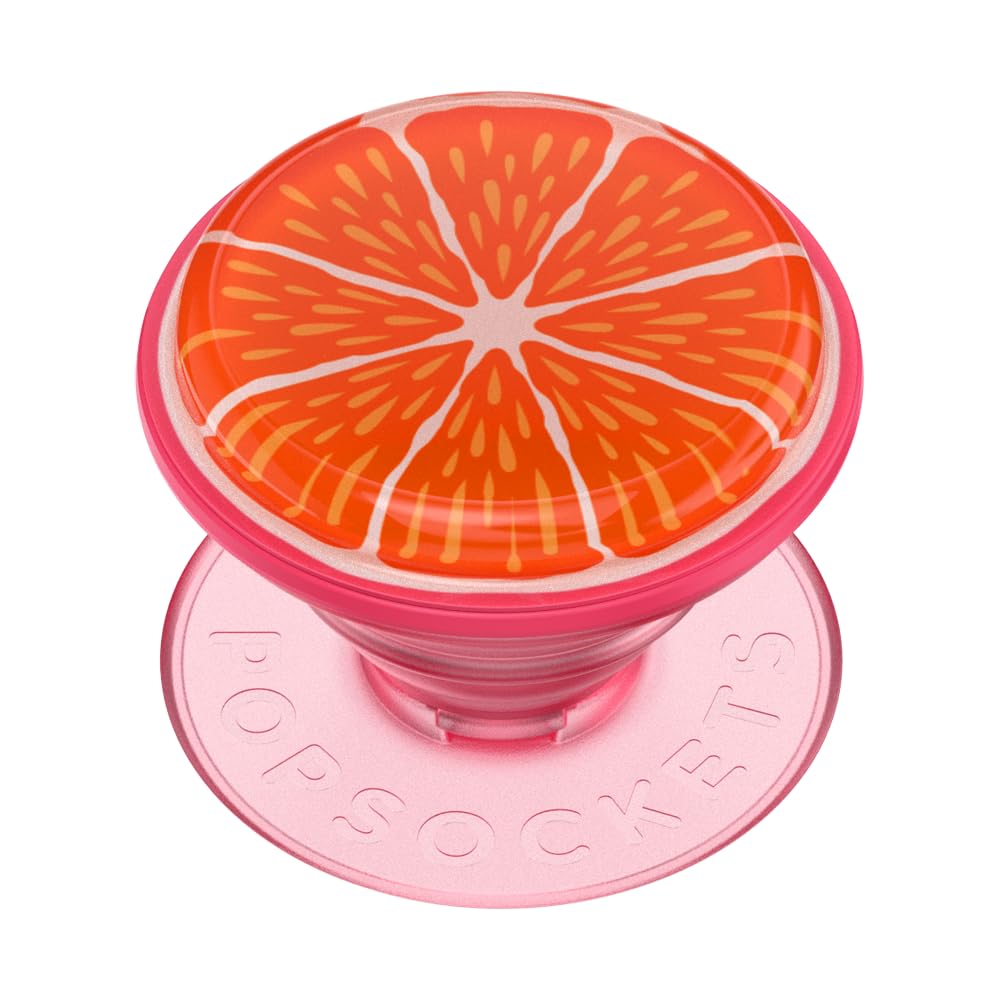 PopSockets Adhesive Phone Grip, Holder, Phone Stand, Squishy - Jelly Citrus