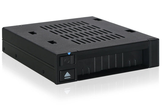 ICY DOCK 1 Bay 2.5 SAS/SATA HDD/SSD Docking Enclosure for External 3.5” Bay | flexiDOCK MB521SP-B