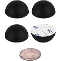 Hudson Hi-Fi Speaker Isolation Feet (4-Pack, 1") - Adhesive Silicone Anti-Vibration Pads for Speakers, Turntables, Subwoofers & Amplifiers, Supports