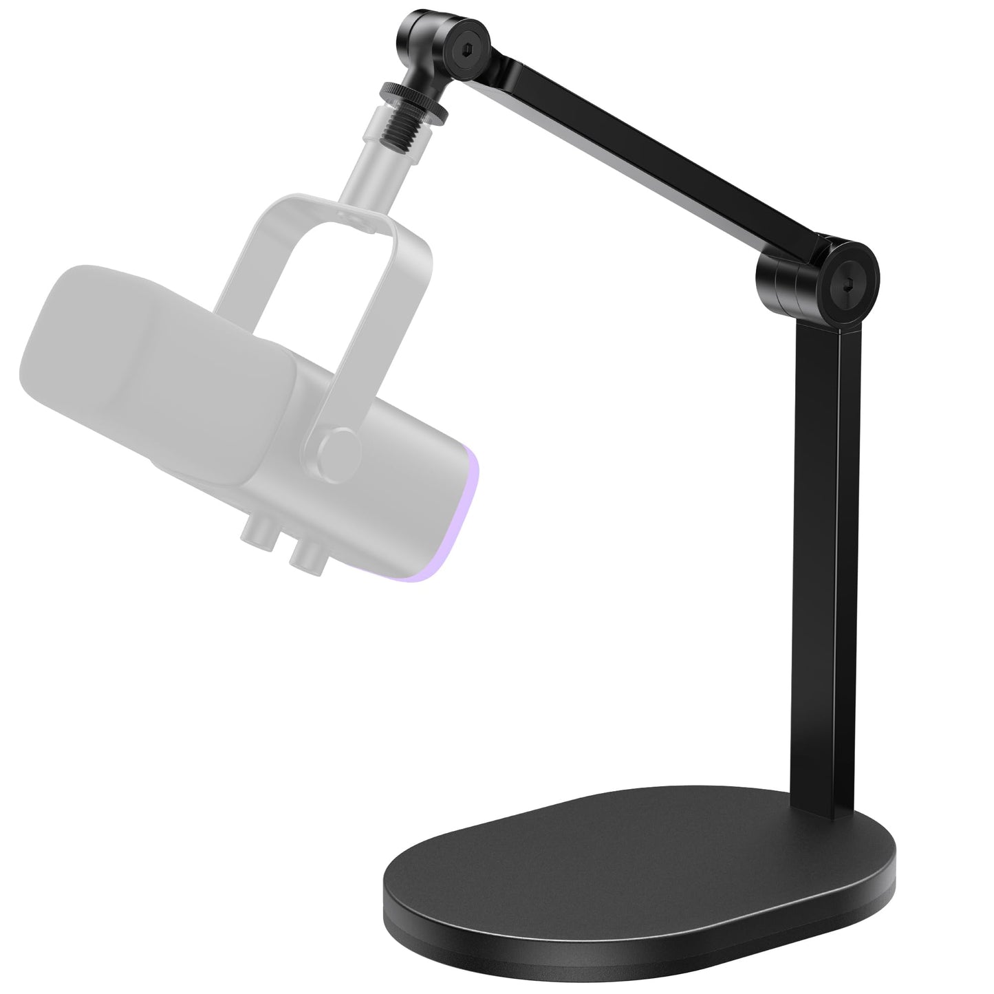 InnoGear Studio Mic Stand, Max Load 2.64 lb Microphone Arm Desk Mount Desktop Microphone Stand for Fifine AM8 K669B Blue Yeti HyperX QuadCast SoloCast